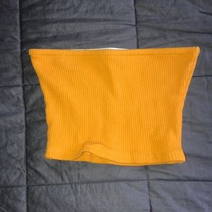 cropped tube top from urban outfitters